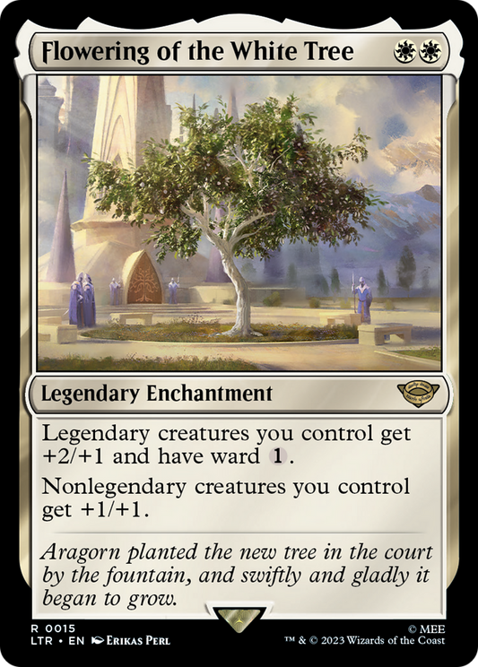 Flowering of the White Tree  Base 15