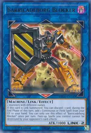 Barricadeborg Blocker (MP20-EN140) - 2020 Tin of Lost Memories 1st Edition