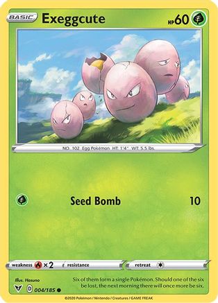 Exeggcute 4/185 - SWSH04 Vivid Voltage