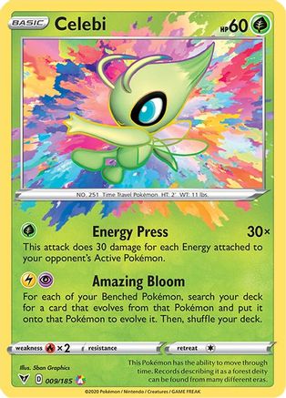 Celebi Amazing Rare