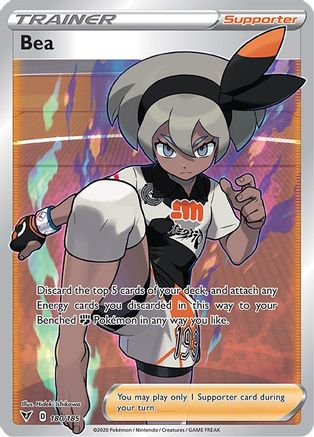 Bea (Full Art) 180/185 - SWSH04 Vivid Voltage Holofoil