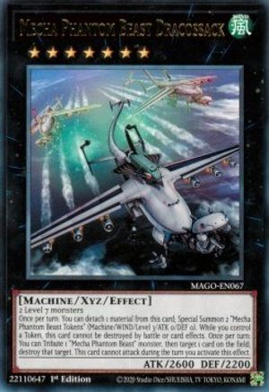 Mecha Phantom Beast Dracossack (MAGO-EN067) - Maximum Gold 1st Edition