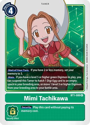 Mimi Tachikawa - BT1-089 (BT1-089) - Release Special Booster