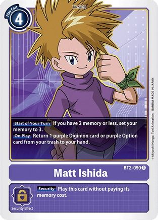 Matt Ishida - BT2-090 (BT2-090) - Release Special Booster