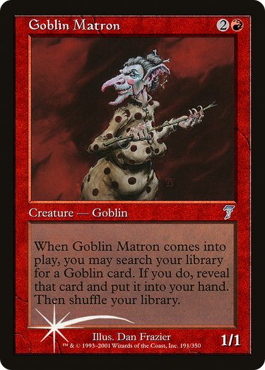 Goblin Matron (7ED-191) - 7th Edition