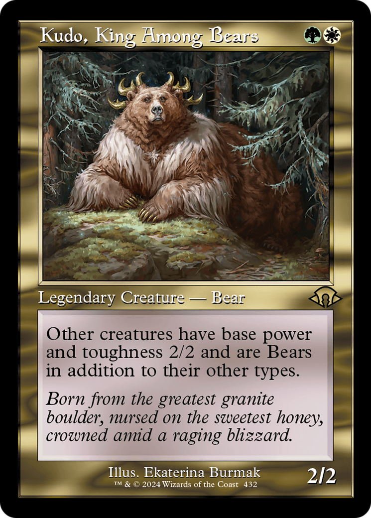 Kudo, King Among Bears (MH3-432) - Modern Horizons 3