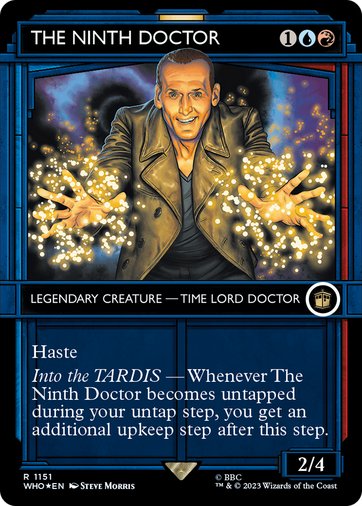 The Ninth Doctor (WHO-1151) - Doctor Who: (Showcase) (Borderless) Foil