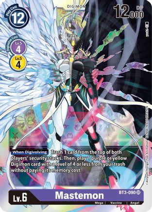 Mastemon (BT3-090) - Release Special Booster Foil