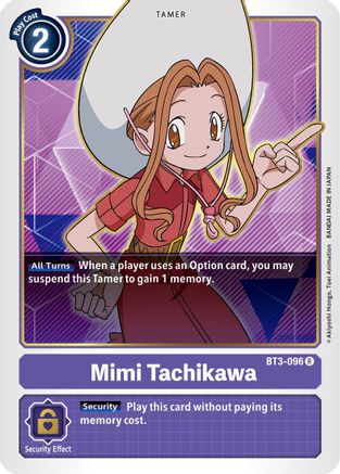 Mimi Tachikawa - BT3-096 (BT3-096) - Release Special Booster