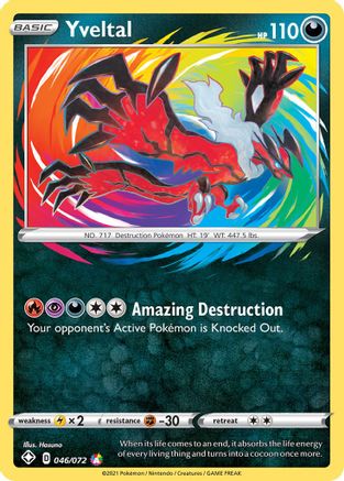 Yveltal Amazing Rare