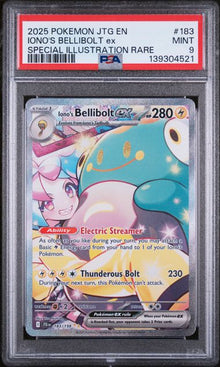 Iono's Bellibolt ex 183 PSA 9