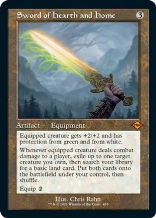 Sword of Hearth and Home  Retro Frame Mythic