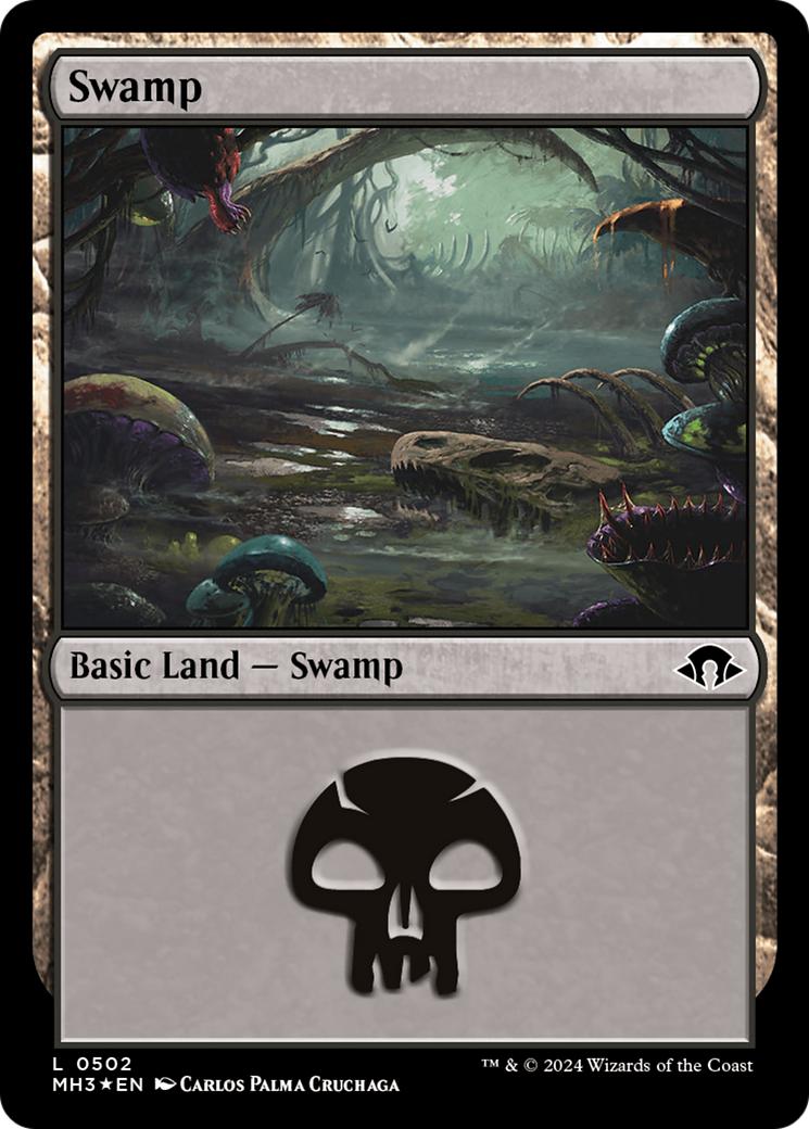 Swamp (MH3-502) - Modern Horizons 3 Foil