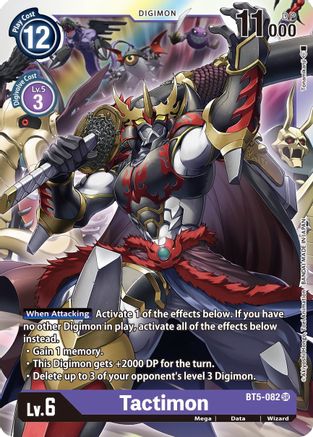 Tactimon (BT5-082) - Battle of Omni Foil