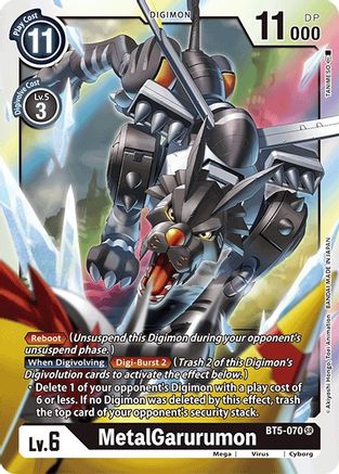 MetalGarurumon - BT5-070 (BT5-070) - Battle of Omni Foil