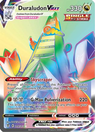 Duraludon VMAX Rainbow Rare