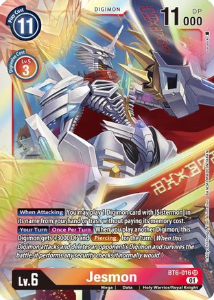 Jesmon (BT6-016) - Double Diamond Foil
