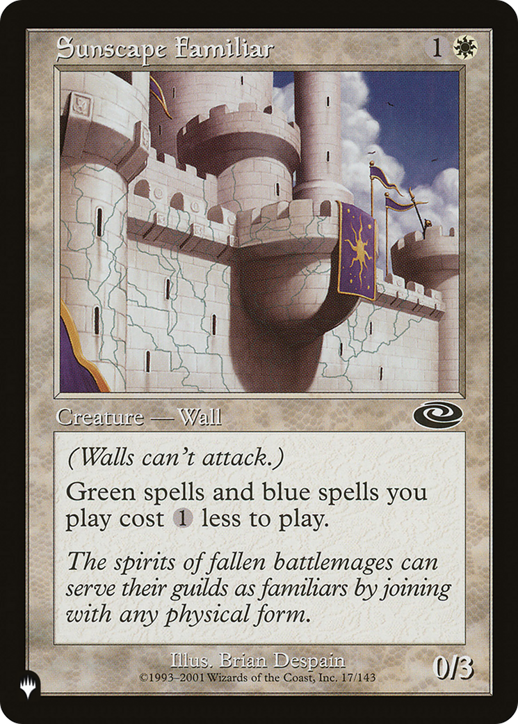 Sunscape Familiar (LIST-17/143) - The List