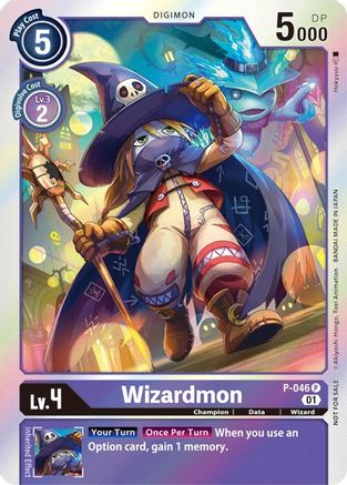 Wizardmon (P-046) - Digimon Promotion Cards Foil