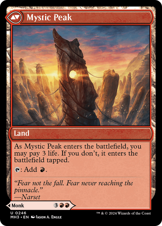Pinnacle Monk // Mystic Peak (MH3-246) - Modern Horizons 3