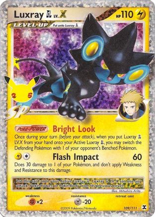 Luxray GL Lv X Celebrations