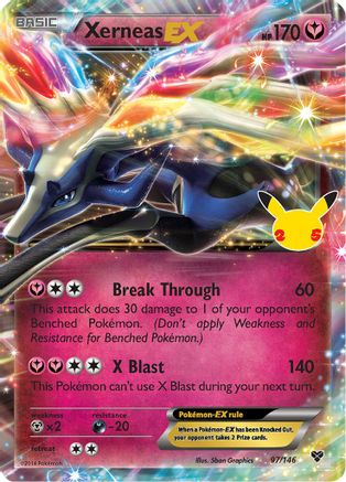 Xerneas EX Celebrations