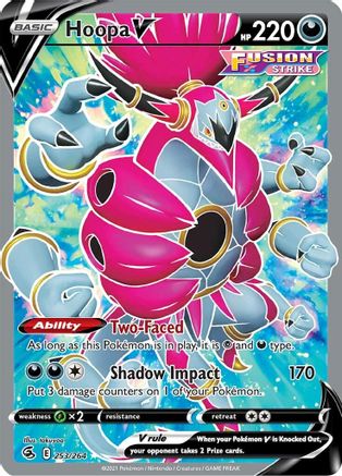 Hoopa V (Full Art) 253/264 - SWSH08 Fusion Strike Holofoil