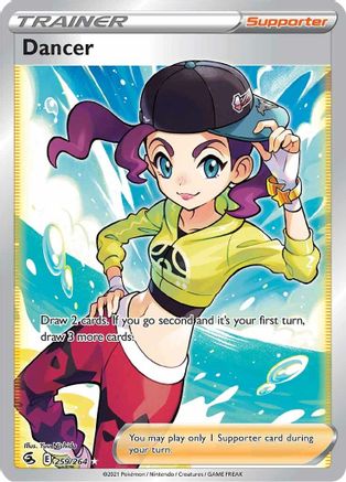 Dancer (Full Art) 259/264 - SWSH08 Fusion Strike Holofoil