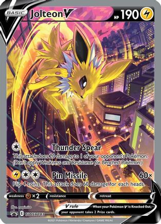 Jolteon V - SWSH183 SWSH183/307 - SWSH Sword & Shield Promo Cards Holofoil