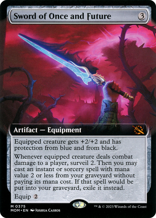 Sword of Once and Future  extended art 375