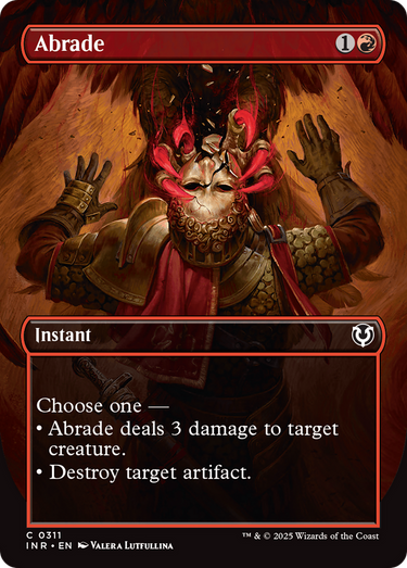 Abrade (Borderless) (INR-311) - Innistrad Remastered (Borderless)