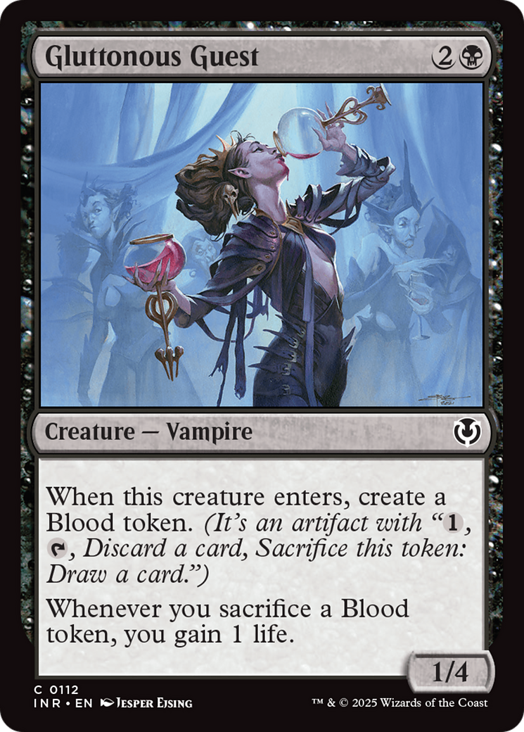 Gluttonous Guest (-112) - Innistrad Remastered Foil
