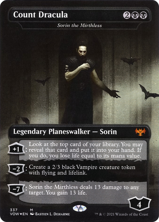 Count Dracula - Sorin the Mirthless