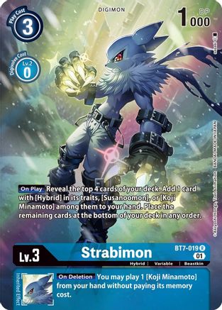 Strabimon (Alternate Art) (BT7-019) - Next Adventure Foil