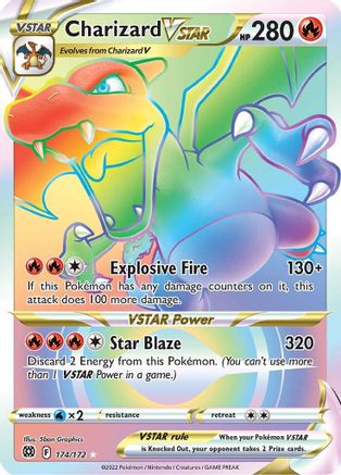 Charizard VSTAR Rainbow Rare