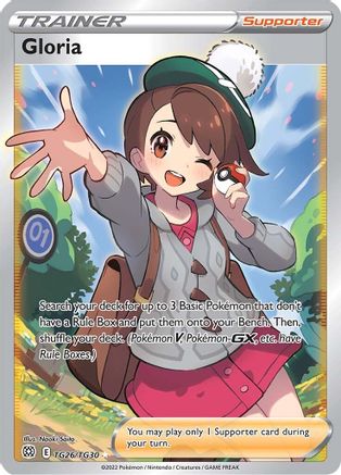 Gloria TG26/30 - SWSH09 Brilliant Stars Trainer Gallery Holofoil