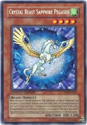 Crystal Beast Sapphire Pegasus