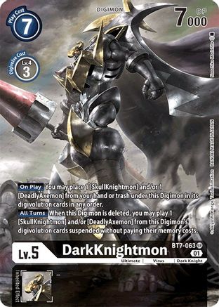 DarkKnightmon (Alternate Art) (BT7-063) - Next Adventure Foil