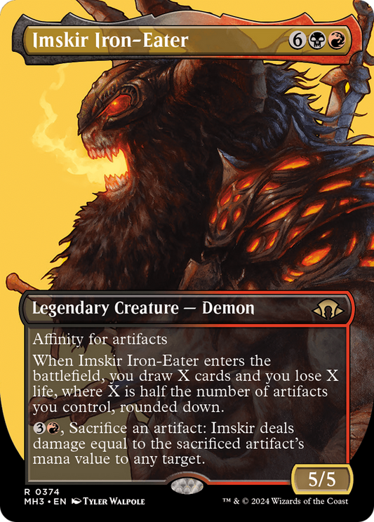 Imskir Iron-Eater (MH3-374) - Modern Horizons 3 (Borderless) Foil