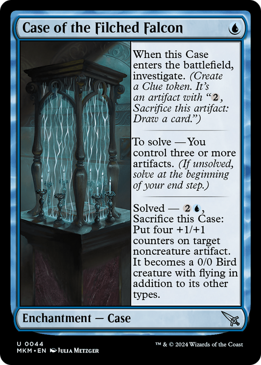 Case of the Filched Falcon Foil