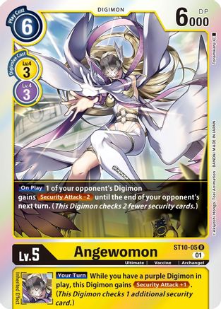 Angewomon (ST10-05) - Starter Deck 10: Parallel World Tactician Foil