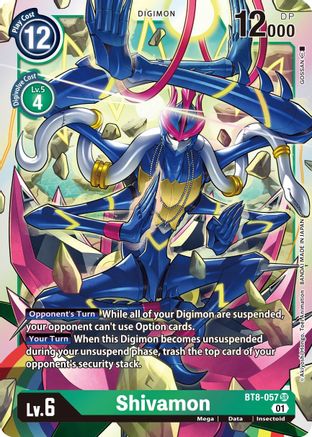 Shivamon (BT8-057) - New Awakening Foil