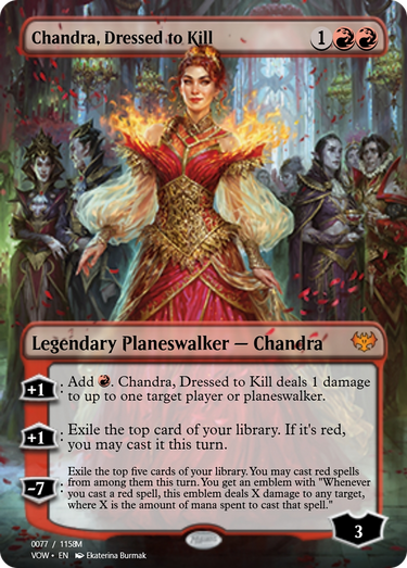 Chandra, Dressed to Kill (PRM-95393) - Magic Online Promos