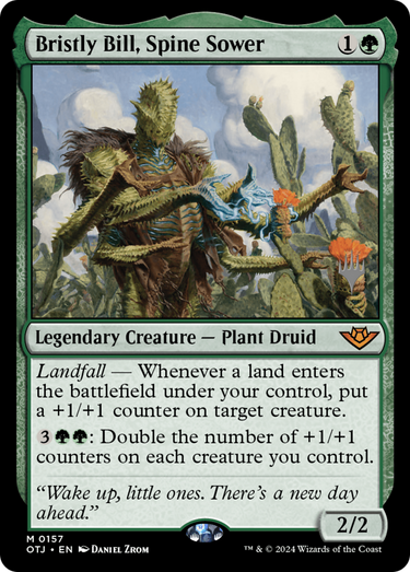 Bristly Bill, Spine Sower (PPOTJ-157) - Outlaws of Thunder Junction Promos