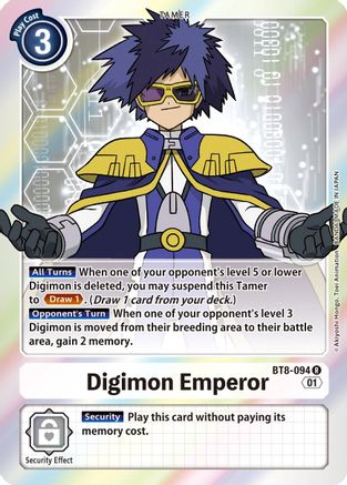 Digimon Emperor (BT8-094) - New Awakening Foil