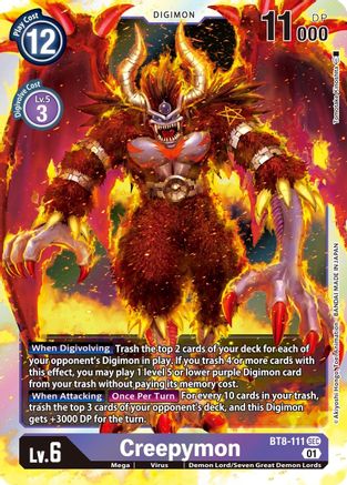 Creepymon (BT8-111) - New Awakening Foil