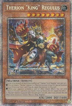 Therion "King" Regulus Starlight Rare