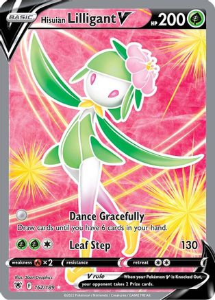 Hisuian Lilligant V (Full Art) 162/189 - SWSH10 Astral Radiance Holofoil
