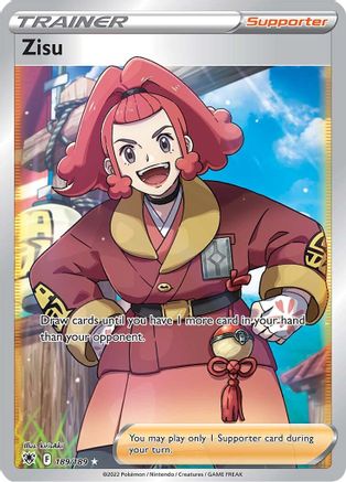 Zisu (Full Art) 189/189 - SWSH10 Astral Radiance Holofoil