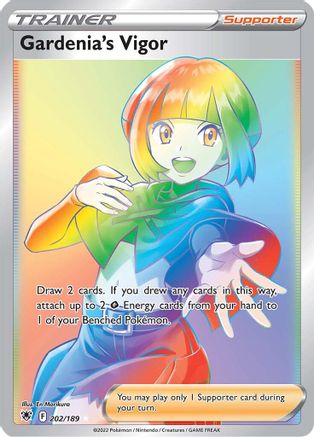 Gardenia's Vigor Rainbow Rare FA